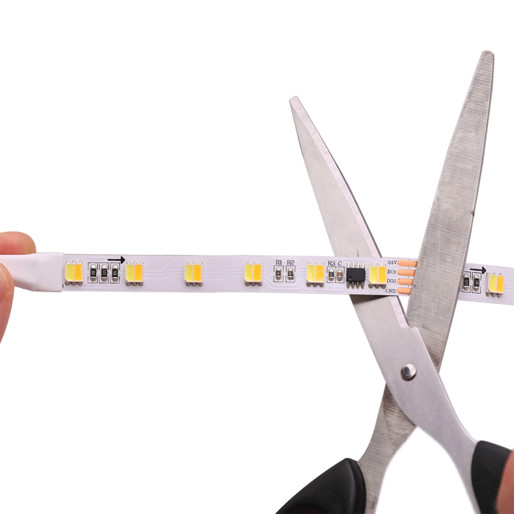 DMX512 CCT 2 in 1 DC24V 360LEDs Addressable Flexible LED Strip Lights, 16.4Ft/roll DMX512 CCT 2 in 1 DC24V 360LEDs Addressable Flexible LED Strip Lights, 16.4Ft/roll